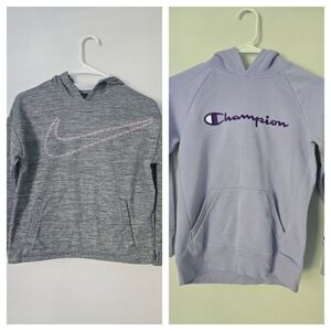 Bundle champion&nike Sweater Size M kids